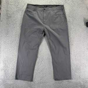 Denali Pant Mens 40x30 Gray Nylon Khakis Straight Travel Technical Workwear